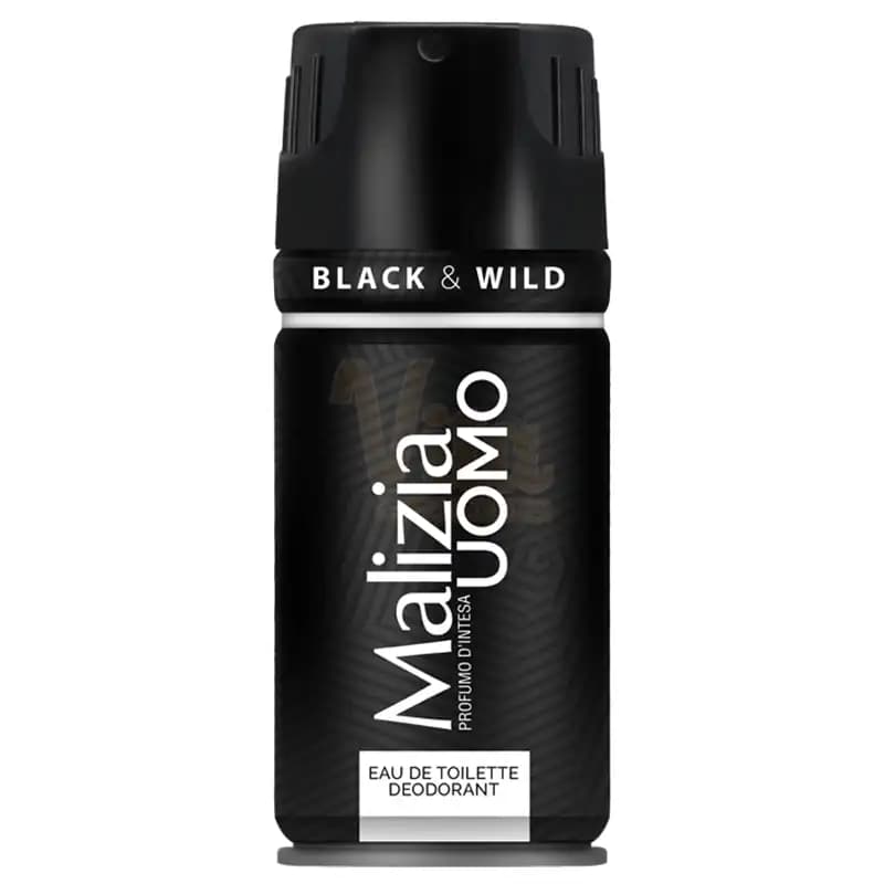 اسپری مالیزیا یومو بلک اند وایلد مشکی Black & Wild حجم 150 میل — تصویر ۳
