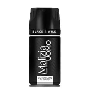 اسپری مالیزیا یومو بلک اند وایلد مشکی Black & Wild حجم 150 میل — تصویر ۴