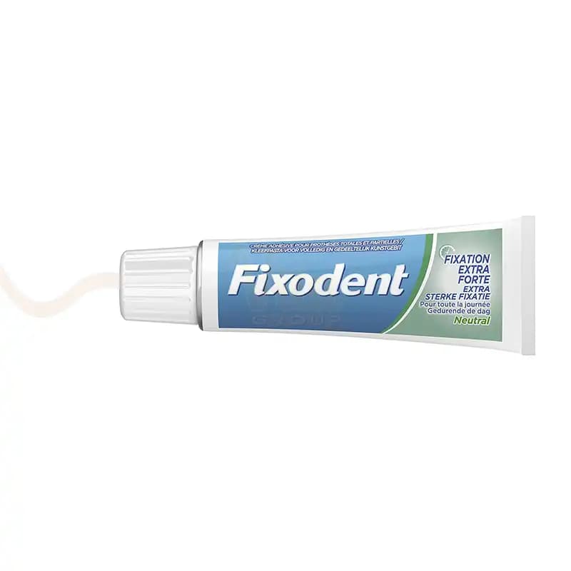 چسب دندان مصنوعی Fixodent Neutral فیکسودنت سبز — تصویر ۴