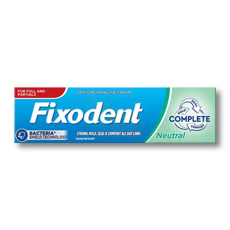 چسب دندان مصنوعی Fixodent Neutral فیکسودنت سبز — تصویر ۲