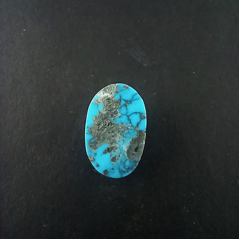 سنگ فیروزه رگه نقره (کد 6456)