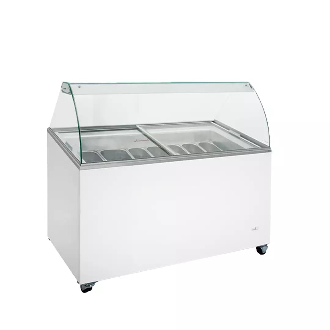 فریزر صندوقی درب شیشه ای کلیماسان 400 لیتری D400AC — تصویر ۳