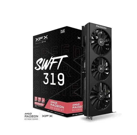 کارت گرافیک استوک ایکس اف ایکس XFX SWFT 319 RX 6900 XT 16G — تصویر ۲