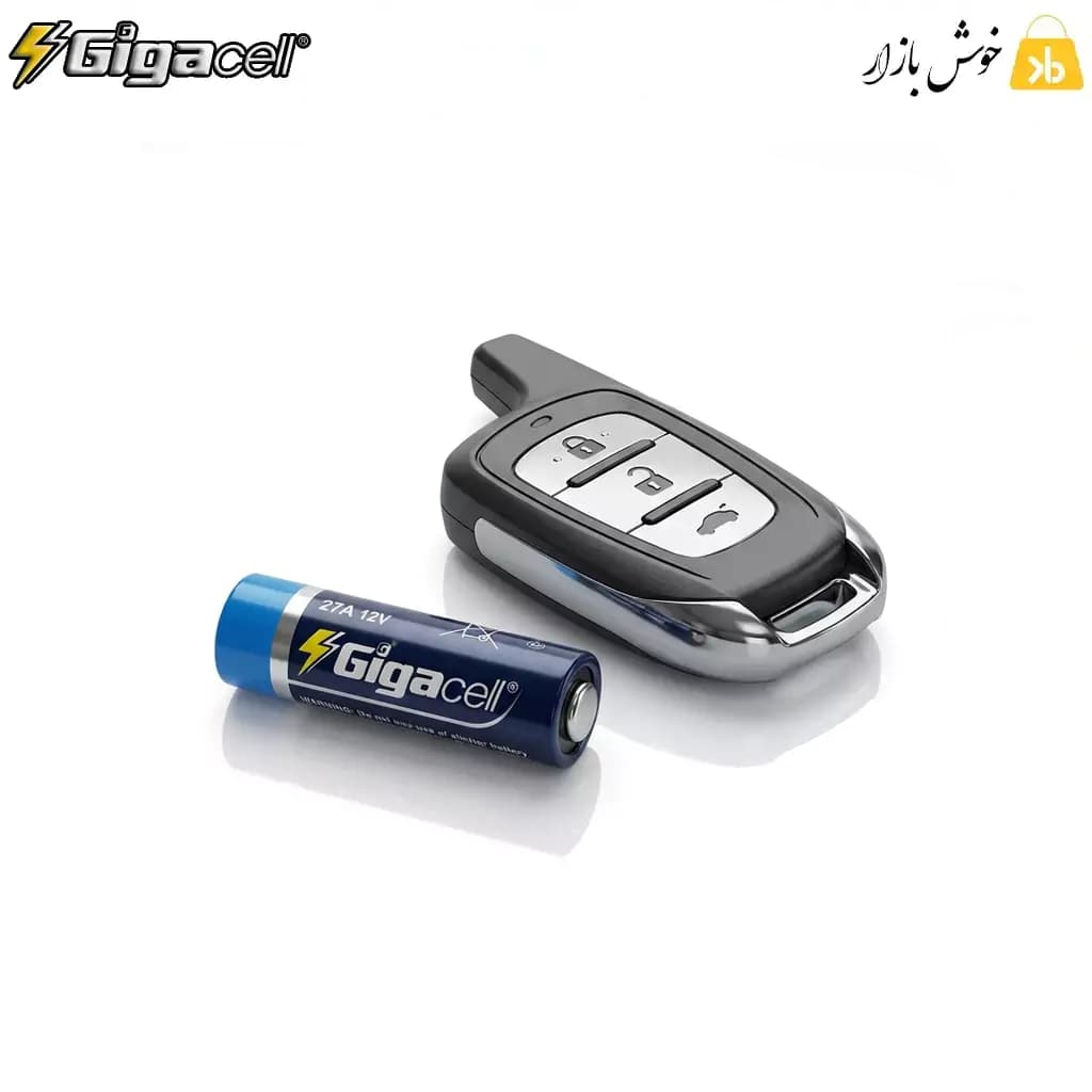 باتری ریموتی 27A گیگاسل (Gigacell) مدل پریمیوم آلکالاین — تصویر ۶