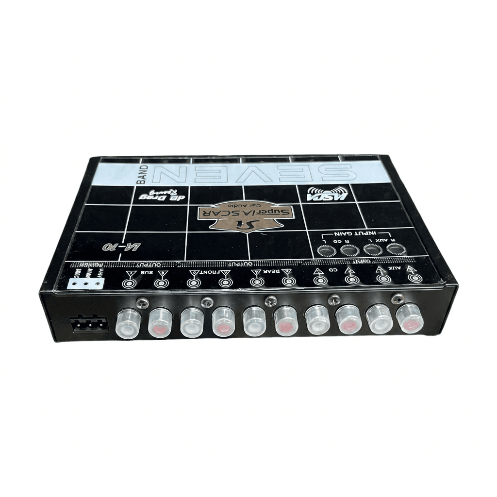 پروسسور اکولایزر خودرو لاسکار مدل eq7
