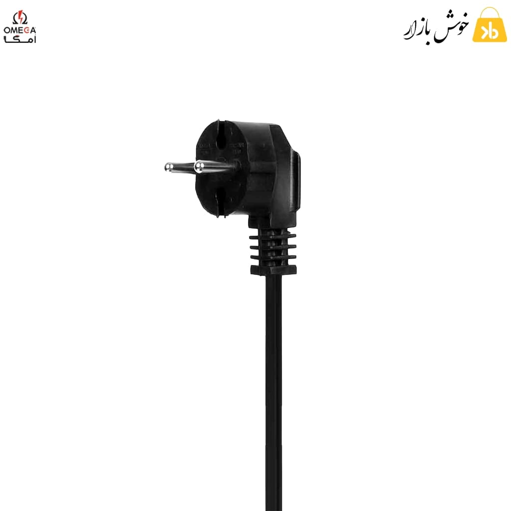 محافظ برق 4 خانه امگا مدل F6000، کابل 2 متری مناسب تلویزیون و کامپیوتر — تصویر ۷