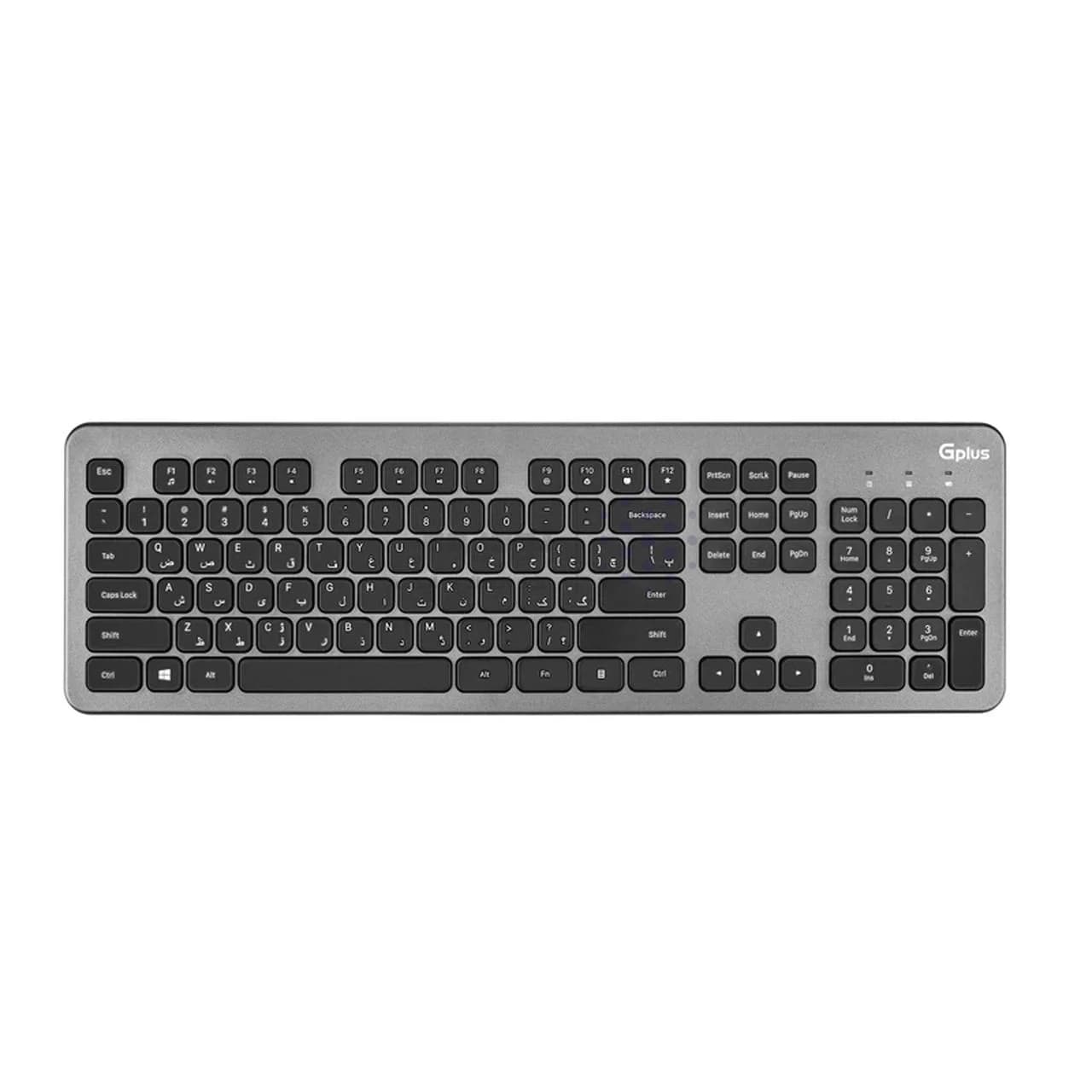 ماوس و کیبورد بی سیم Gplus مدل GMK-C360D – مشکی — تصویر ۳
