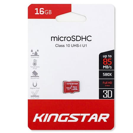 کارت حافظه microSDHC کینگ استار مدل 580X ظرفیت 16 گیگابایت — تصویر ۴