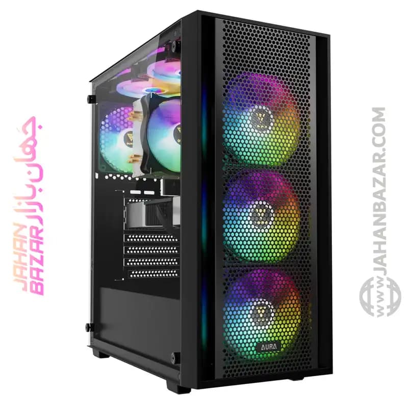 کیس کامپیوتر گیم دیاس مدل GAMDIAS AURA GC2 ELITE ARGB — تصویر ۱۱