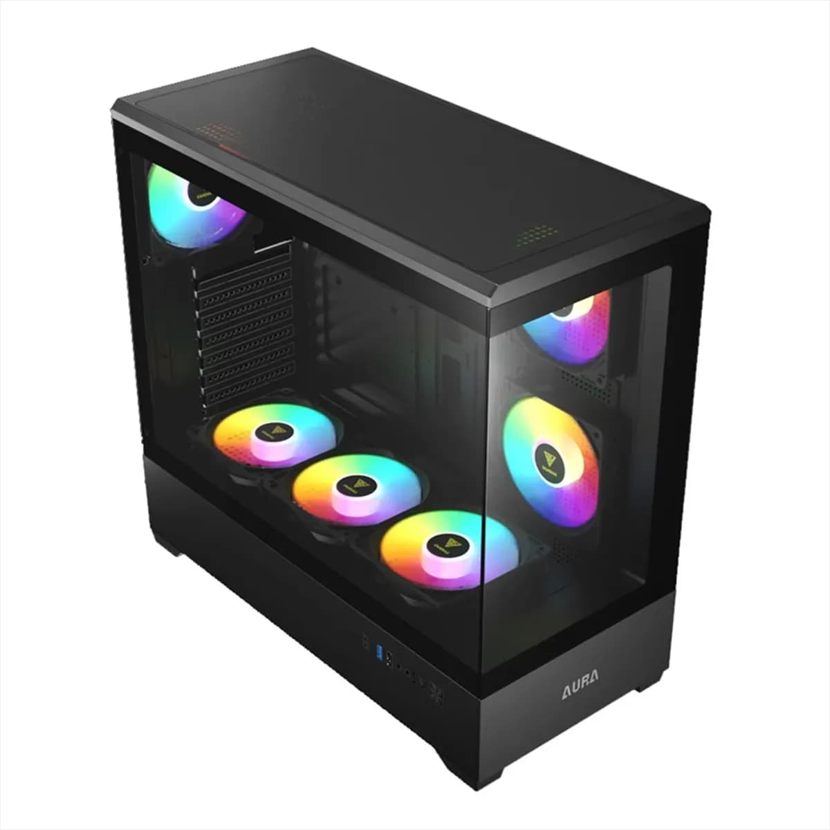 کیس کامپیوتر گیم دیاس مدل GAMDIAS AURA GC106 — تصویر ۳