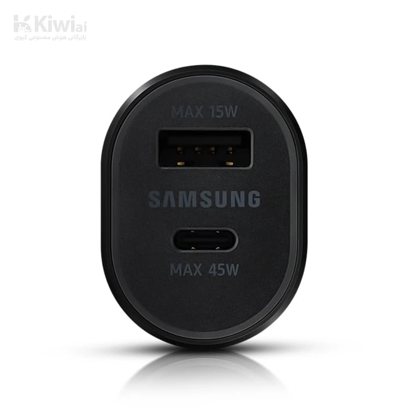 شارژر فندکی سامسونگ (عمده پک ۱۰ عددی) دو خروجی 45W+15W مدل EP-L5300 BEGWW به همراه کابل USB-C (ویتنام) — تصویر ۱۱