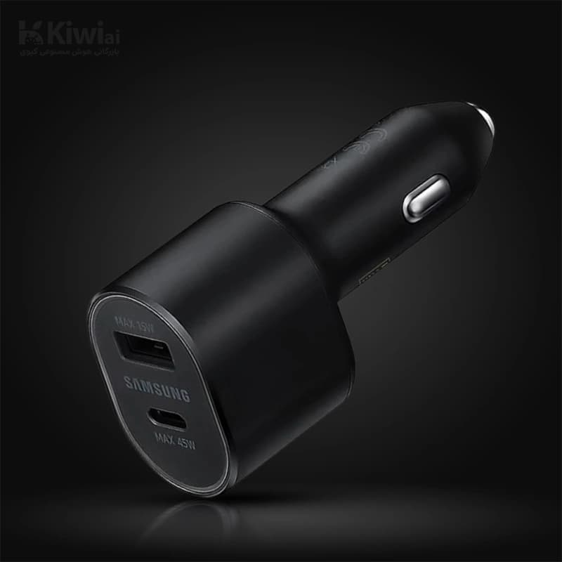 شارژر فندکی سامسونگ (عمده پک ۱۰ عددی) دو خروجی 45W+15W مدل EP-L5300 BEGWW به همراه کابل USB-C (ویتنام) — تصویر ۸