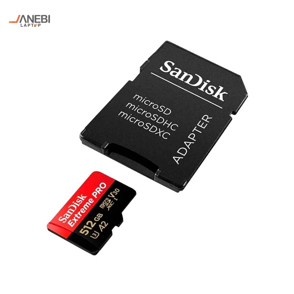 کارت حافظه SDSQXCU سن دیسک مدل Extreme Pro 4k استاندارد UHS-I ظرفیت۵۱۲ گیگابایت — تصویر ۵