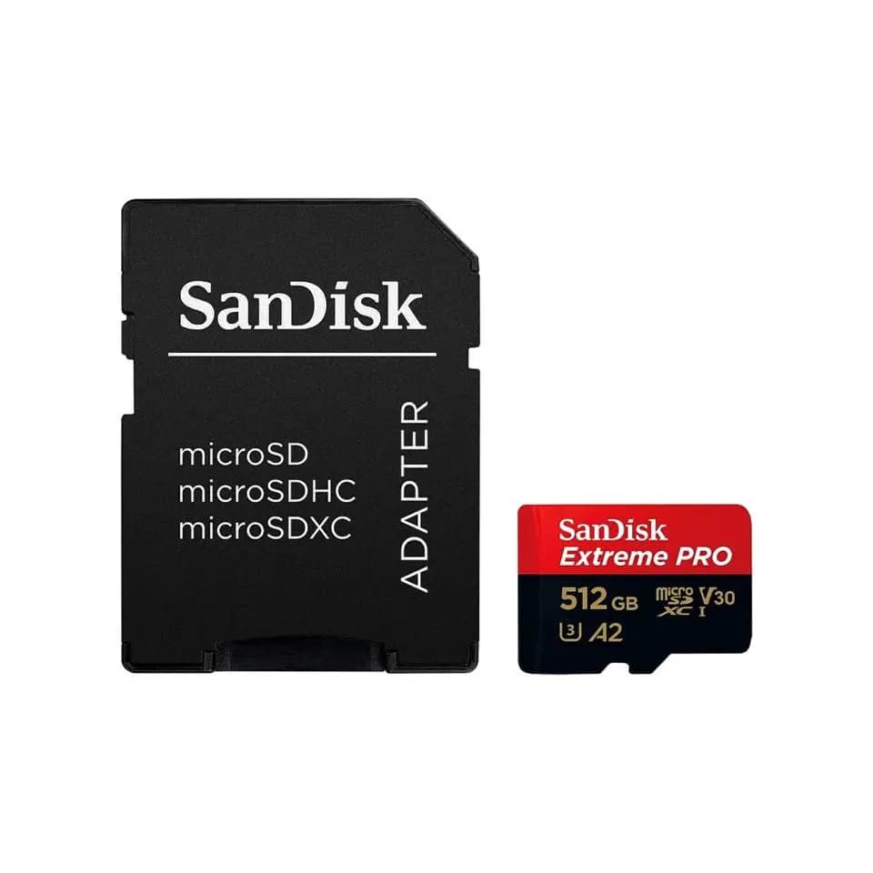 کارت حافظه SDSQXCU سن دیسک مدل Extreme Pro 4k استاندارد UHS-I ظرفیت۵۱۲ گیگابایت — تصویر ۲