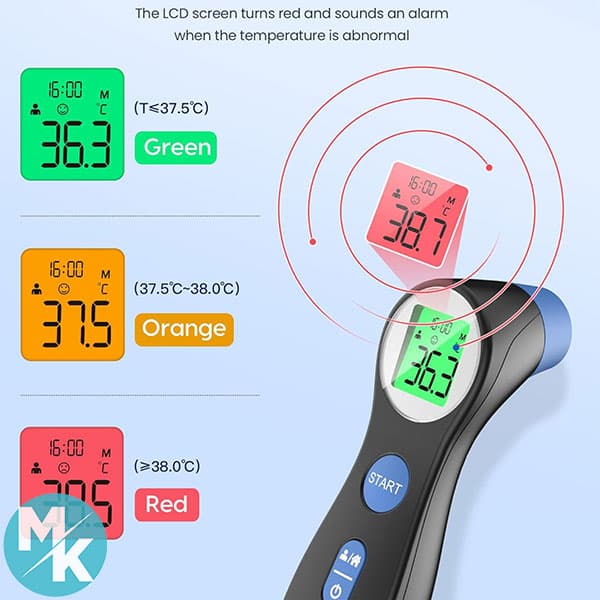 تب سنج دیجیتال برند femometer مدل DET-306 — تصویر ۶