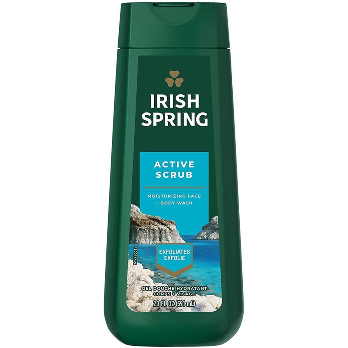 شامپو بدن و صورت آیریش اسپرینگ مدل اکتیو اسکراب 590 میل Irish Spring Active Ascrum — تصویر ۵
