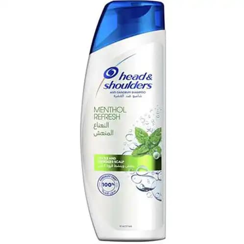 شامپو ضد شوره و طراوت بخش هد اند شولدرز با عصاره نعناع 400 میل Head & Shoulders Anti-Dandruff Menthol Fresh Shampoo — تصویر ۲