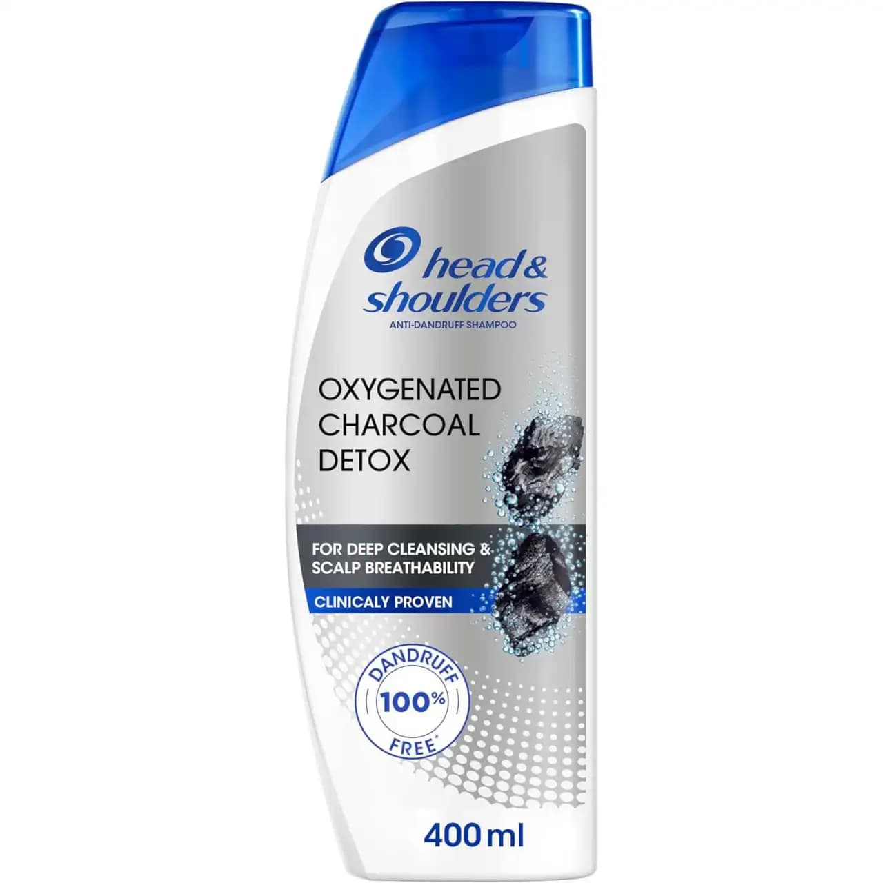 شامپو ضد شوره هد اند شولدرز مدل زغال فعال 400میل Head & Shoulders Anti-Dandruff Charcoal Shampoo — تصویر ۲