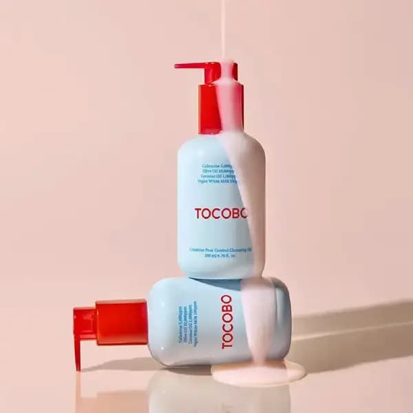 روغن پاککننده و کنترل منافذ و چربی پوست کالامین توکوبو 200 میل TOCOBO Calamine Pore Control Cleansing Oil — تصویر ۱۱