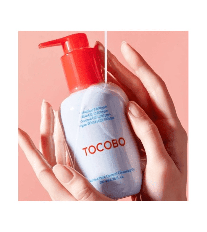 روغن پاککننده و کنترل منافذ و چربی پوست کالامین توکوبو 200 میل TOCOBO Calamine Pore Control Cleansing Oil — تصویر ۷