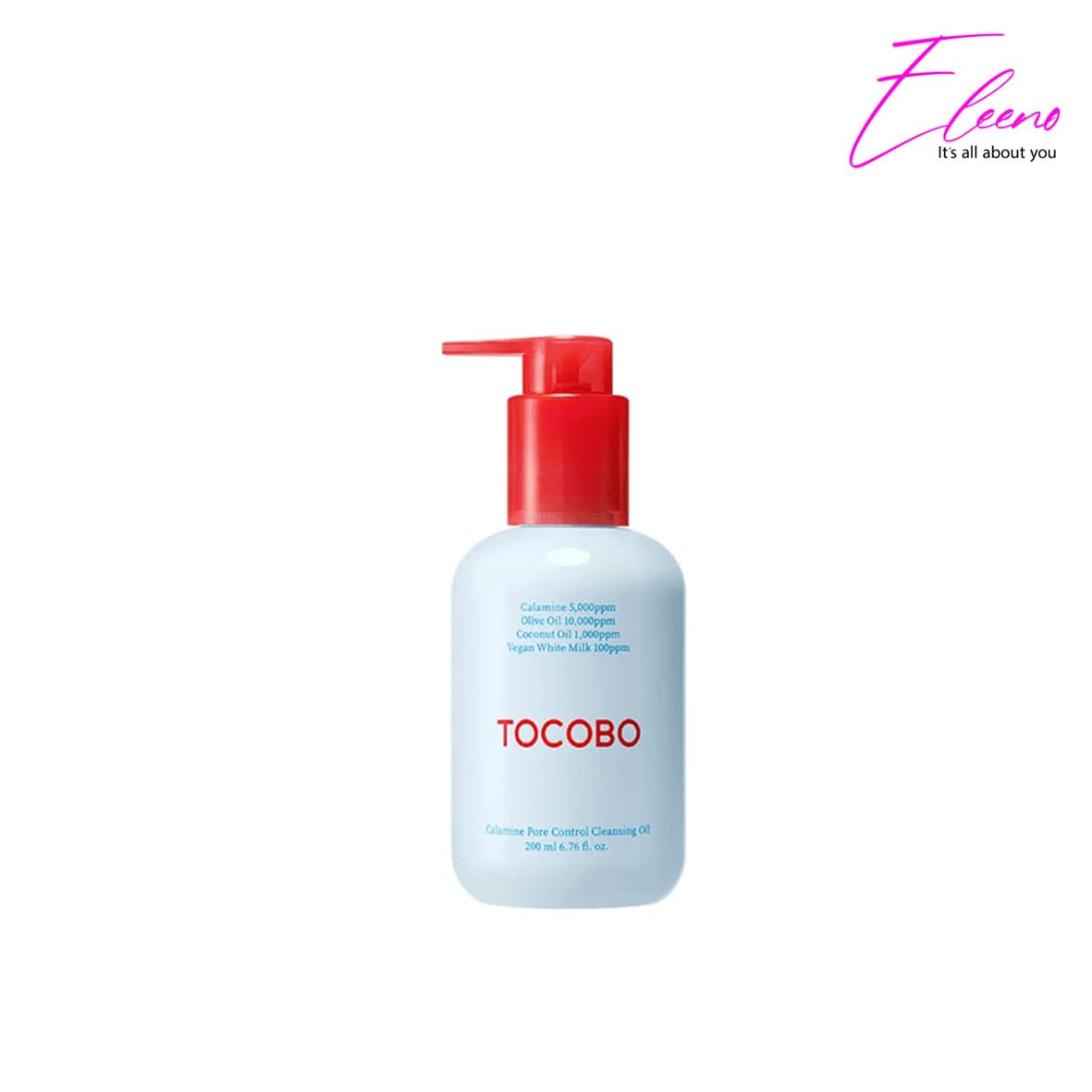 روغن پاککننده و کنترل منافذ و چربی پوست کالامین توکوبو 200 میل TOCOBO Calamine Pore Control Cleansing Oil — تصویر ۵