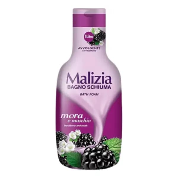 شامپو بدن (شاور ژل) مالیزیا با رایحه شاه توت و مشک یک لیتری Malizia Shower Gel Blackberry and Musk — تصویر ۴