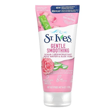 اسکراب ملایم گل رز و آلوئه ورا سینت اویز تسکین کننده ST.Ives — تصویر ۶
