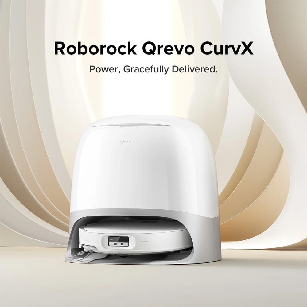 جارو رباتیک روبوراک مدل Roborock Qrevo CurvX — تصویر ۹