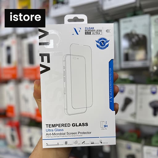 گلس ALFA ultra glass بدون حاشیه S25 Ultra