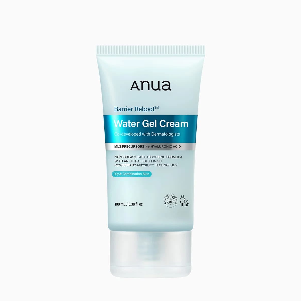 ژل کرم آبرسان و تقویت کننده سد دفاعی پوست آنوا ANUA Barrier Reboot Watery Gel Cream حجم 100 میل — تصویر ۵