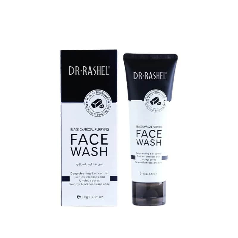 فیس واش زغال فعال دکتر راشل ضد جوش 100گرم DR.RASHEL Black Charcoal Purifying face wash — تصویر ۴