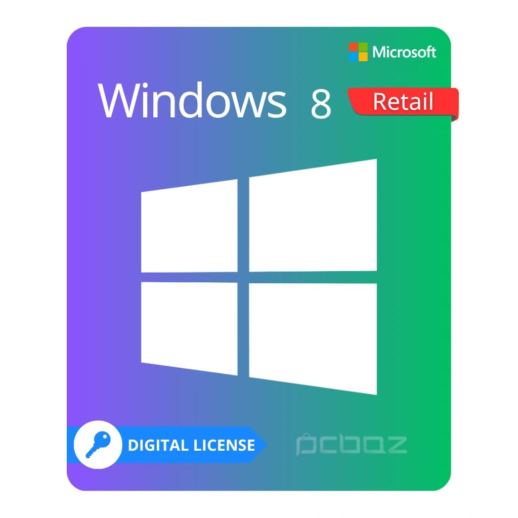 لایسنس ویندوز 8 Retail