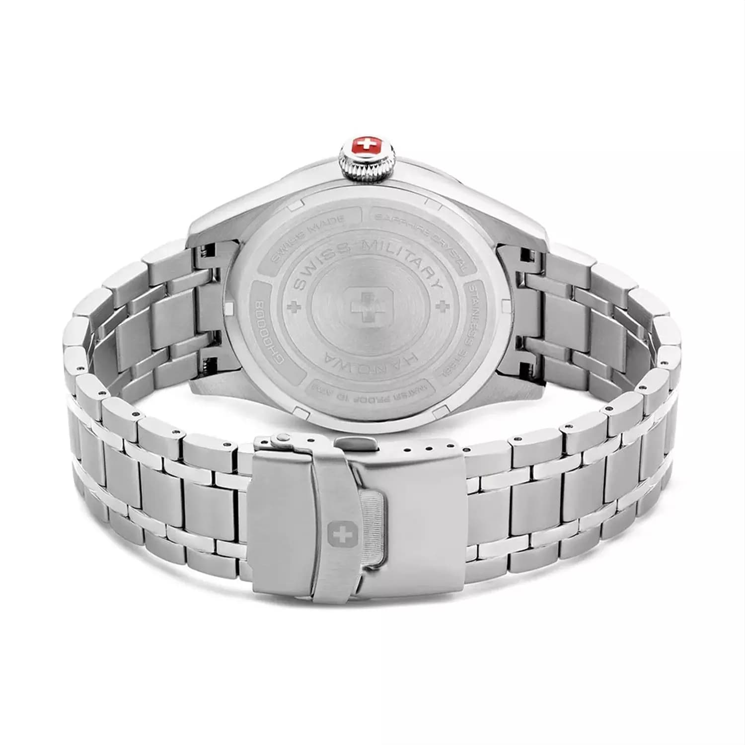 ساعت مچی مردانه سوییس میلیتاری فلزی صفحه سبز SMWGH0000803 — تصویر ۵