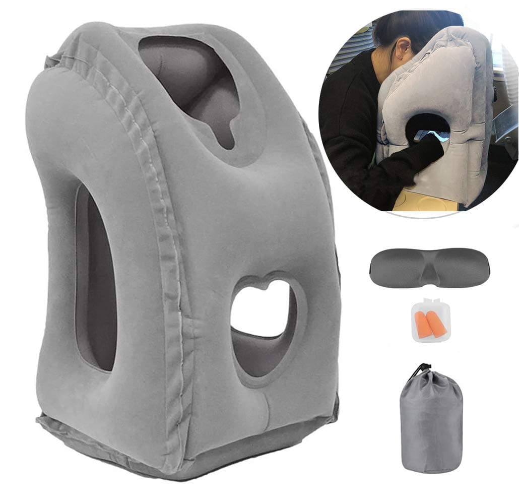 بالشت مسافرتی مدل Inflatable Travel Pillow — تصویر ۵