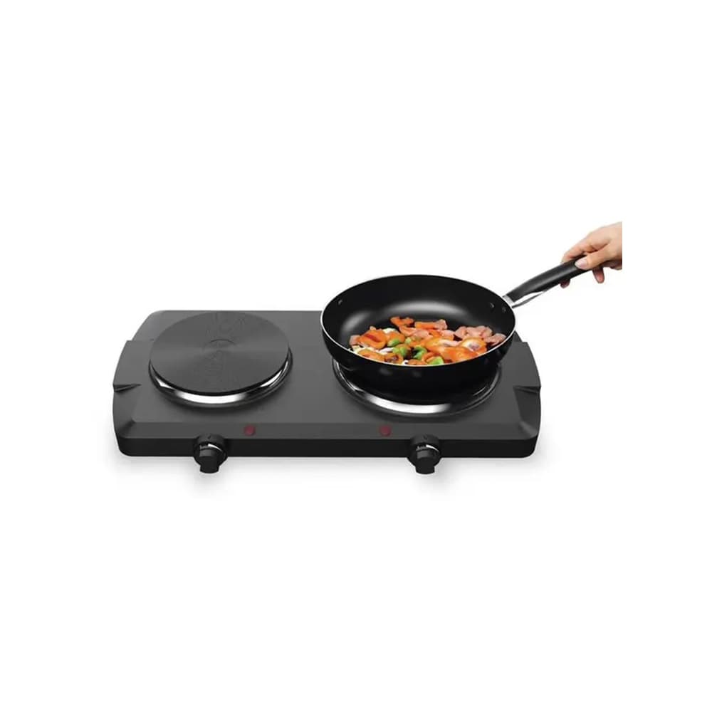 اجاق گاز برقی دوتایی قابل حمل گرین لاین مدل GREEN LION GNPTDLESTOV PORTABLE STOVE
