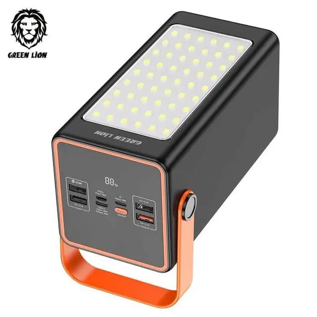 پاوربانک تندر 90000میلی آمپر گرین لاین مدل GREEN LION GNTHUPB90 THUNDER 90000MAH 20W — تصویر ۱۱