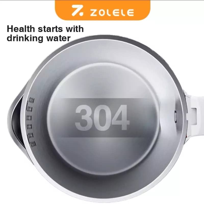 کتری برقی شیائومی مدل ZOLELE Smart Electric Kettle HK151 ظرفیت 1.7 لیتر — تصویر ۱۲