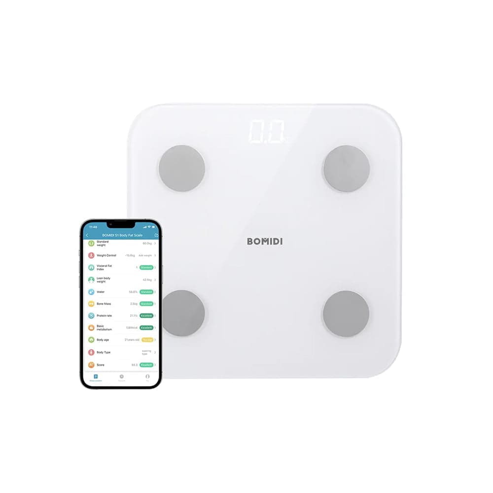 ترازو هوشمند شیائومی مدل Xiaomi Bomidi S1 Smart Body Weight Scaling — تصویر ۸