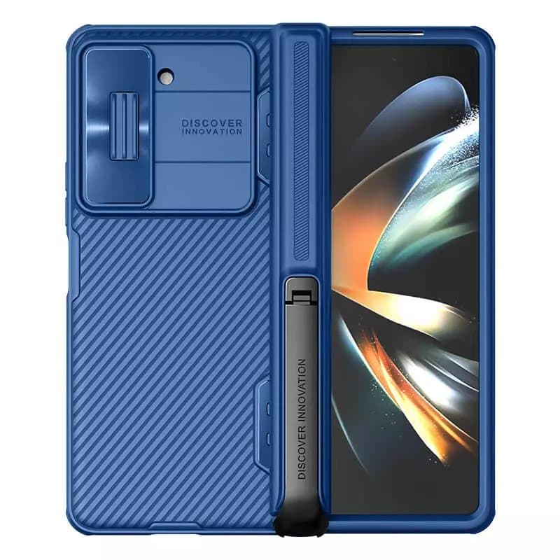 کاور نیلکین مدل Camshield Bracket به همراه پایه نگهدارنده مناسب برای گوشی موبایل سامسونگ Galaxy Fold 5 / W24 — تصویر ۵