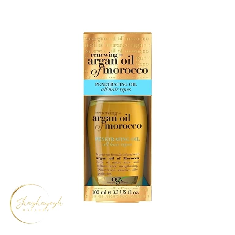 روغن آرگان اوجی ایکس 100 میل OGX Argan Oil 100ml — تصویر ۳
