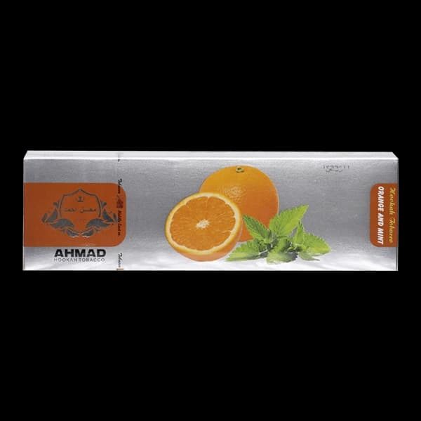 تنباکو قلیان احمد پرتقال نعنا Ahmad orange mint hookah tobacco