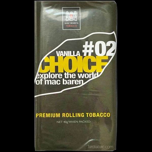 توتون سیگار مک بارن چویس وانیل Mac baren choice vanilla hand rolling tobacco