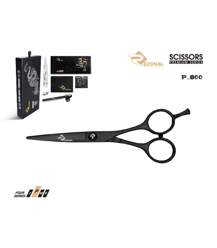 قیچی کات NEW پریمیوم P-800 مشکی سایز 5.5 رزونال — تصویر ۵