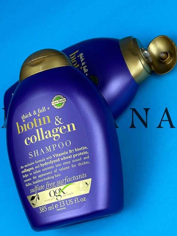 شامپو بیوتین و کلاژن او جی ایکس OGX Thick & Full + Biotin & Collagen — تصویر ۷