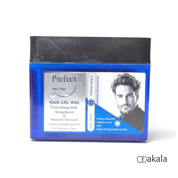 ژل واکس رنگ آبی استایل خیس شماره 4 حجم 150 میل