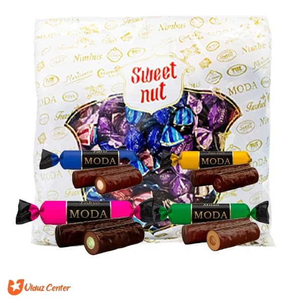 شکلات شیری کرمی Sweet Nut مدل Moda وزن 1 کیلو