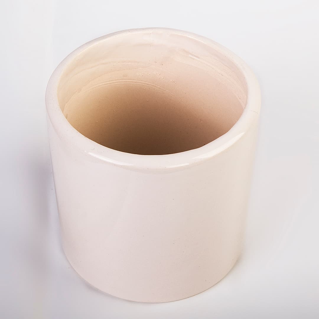 گلدان سرامیکی استوانه ای کوچک کد 5310