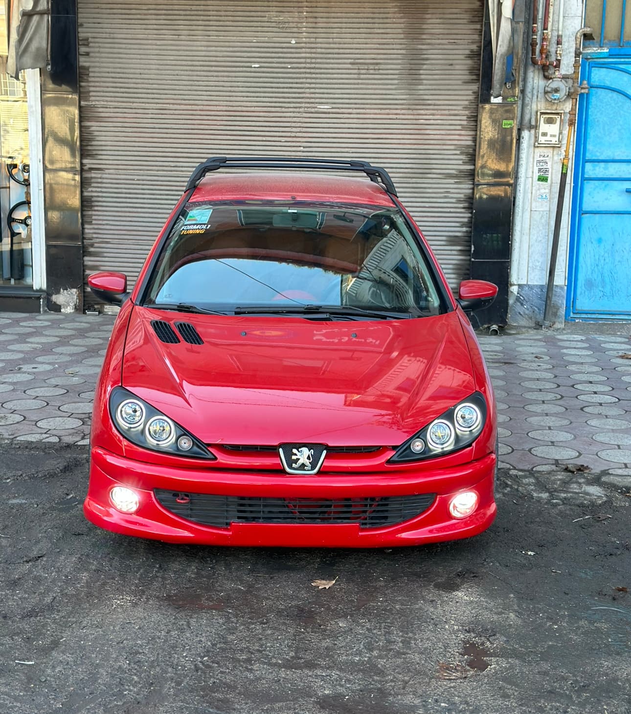 چراغ جلو اسپرت 206 مورتی (مشکی پیانویی) — تصویر ۶
