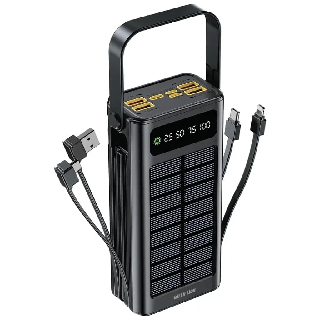 پاوربانک 20 وات گرین لاین مدل Solar X ظرفیت 30000 میلی آمپر ساعت — تصویر ۴