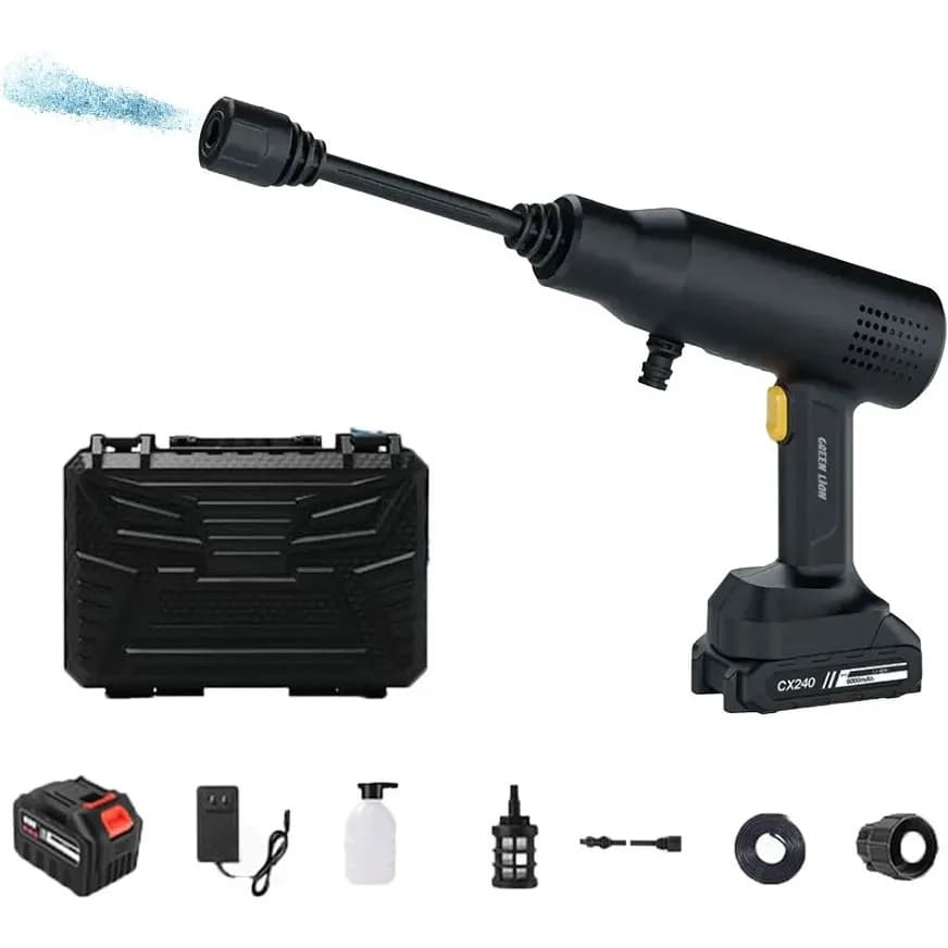 تفنگ شستشوی شارژی گرین لاین مدل (GNC240WGUNBK) CX240 Cordless — تصویر ۷